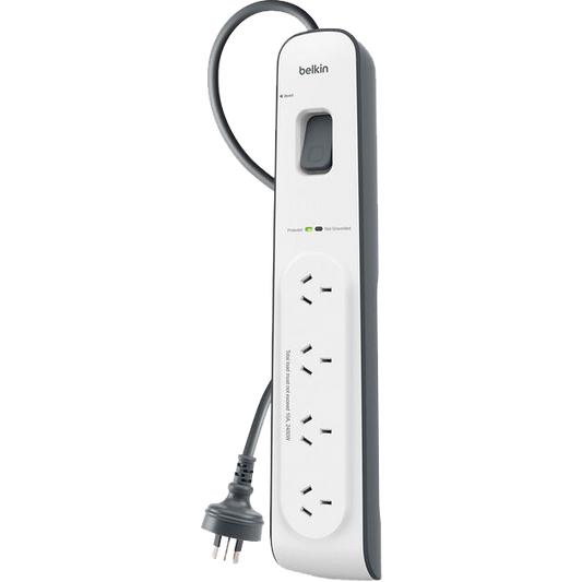 Belkin 4-Outlet 2-Metre Surge Protection Strip